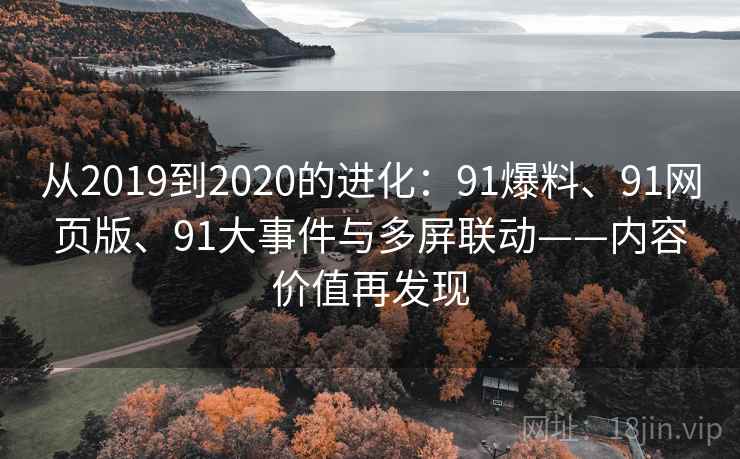 从2019到2020的进化：91爆料、91网页版、91大事件与多屏联动——内容价值再发现