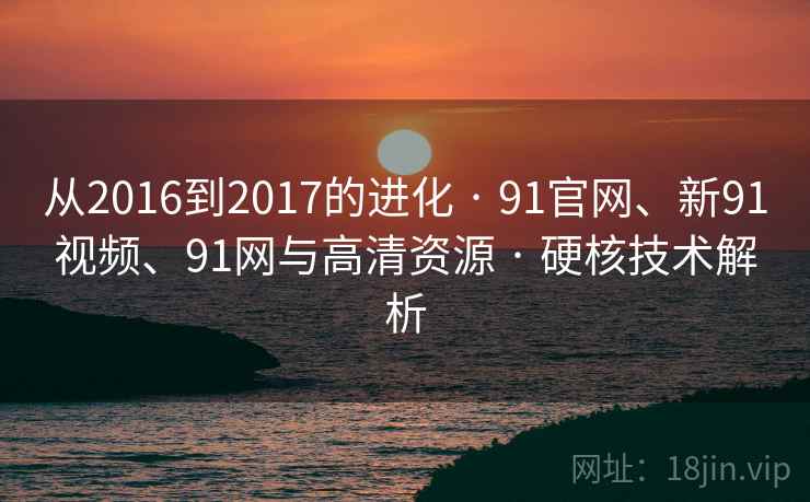 从2016到2017的进化 · 91官网、新91视频、91网与高清资源 · 硬核技术解析