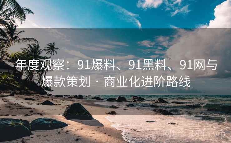 年度观察：91爆料、91黑料、91网与爆款策划 · 商业化进阶路线