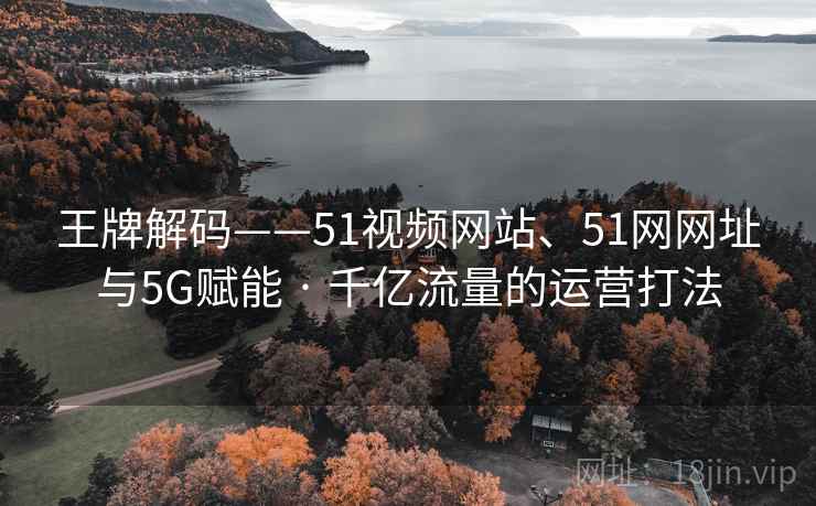王牌解码——51视频网站、51网网址与5G赋能 · 千亿流量的运营打法